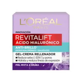 Salcobrand Crema gel oil control revitalift ácido hialurónico 50ml oferta