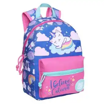 Linio Mochila candy 2023 gatocornio azul rosa oferta