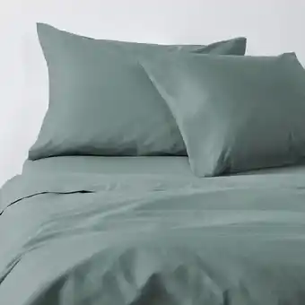 Cannon Home Sábanas king 180 hilos liso rain oferta