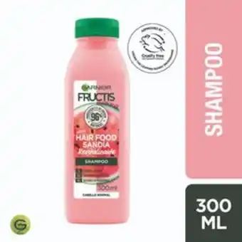 Salcobrand Fructis hair food sandia shampoo 300ml oferta