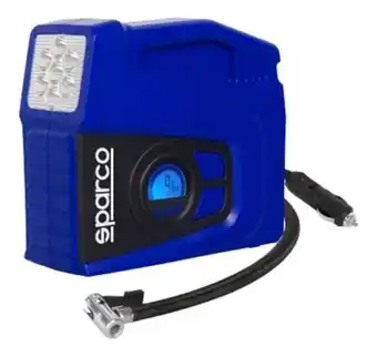 Paris Compresor de aire mini batería portátil sparco spt163 12v oferta