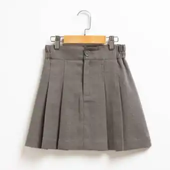 Linio Colloky falda escolar , 35% viscosa strech 62% poliester  3% elastano, cintura ajustable, incluye etiqueta de nombre y bo oferta