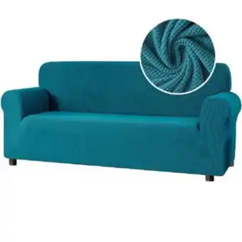 Linio Cubre sillon de tela elasticada cuadrille de 3 cuerpos oferta