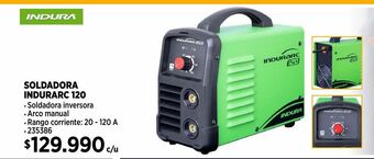 Construmart Soldadora indura oferta