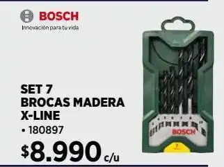 Construmart Set 7 brocas bosch oferta