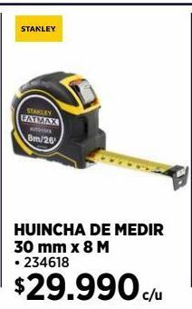 Construmart Huincha de medir stanley oferta