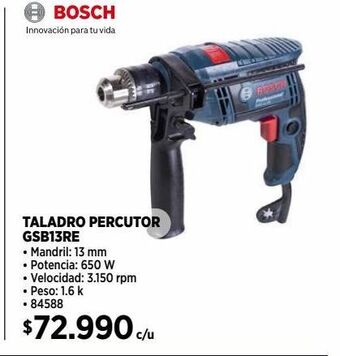 Construmart Taladro percutor bosch oferta