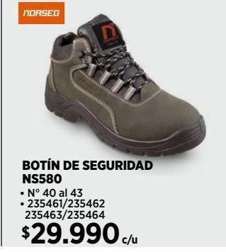 Construmart Botín de seguridad oferta