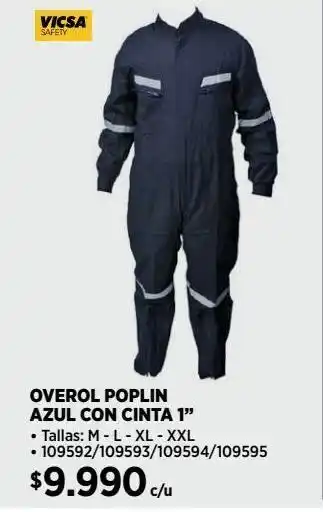 Construmart Overol poplin vicsa oferta