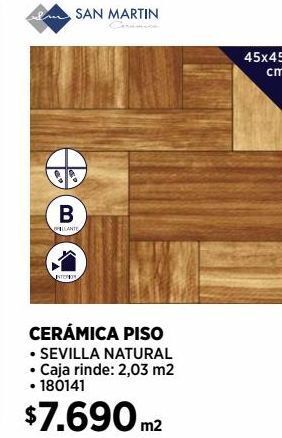 Construmart Cerámica piso oferta