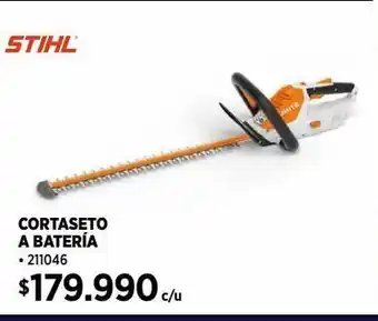 Construmart Cortasetos a bateria oferta