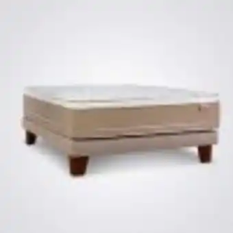 Colchones Celta Cama europea cotton organic 2 plazas x 2 m base normal oferta