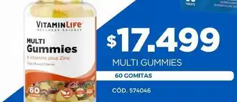 Salcobrand Vitaminlife multi gummies x60 cápsulas oferta