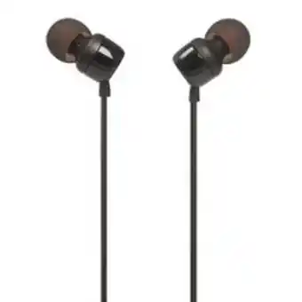 Abcdin Audífonos alámbricos jbl tune 110 negro oferta