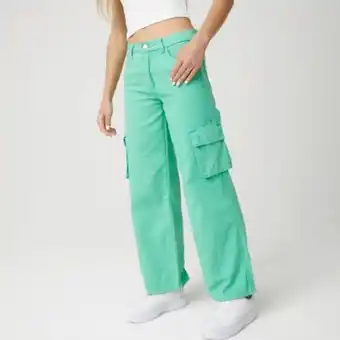 Falabella Sybilla jeans wide leg tiro bajo mujer oferta