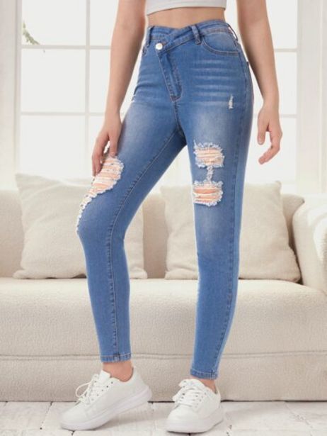 Chicas en jeans discount ajustados