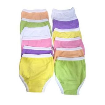 Linio Pack 12 calzones lisos 100% algodón niña. oferta