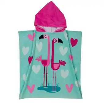 La Polar Toalla con capucha infantil casanova kids heart 60 x 120 cm oferta