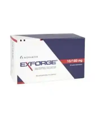 Farmacias Ahumada Exforge 10 mg/160 mg x 56 comprimidos recubiertos oferta