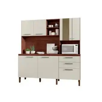 Falabella Mueble cocina 6 puertas 3 caj 182x53x191 vain-cast oferta