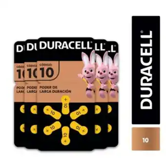 Linio Pack 36 pilas duracell audífono tamaño 10 / superstore oferta