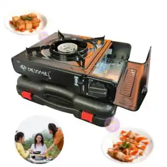 Linio Cocina portatil de camping picnic con maleta oferta