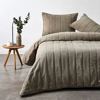 Cannon Home Plumón cotelé king sage oferta