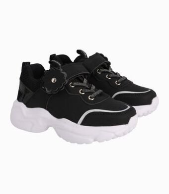 Limonada Zapatilla bebé chunky negro oferta