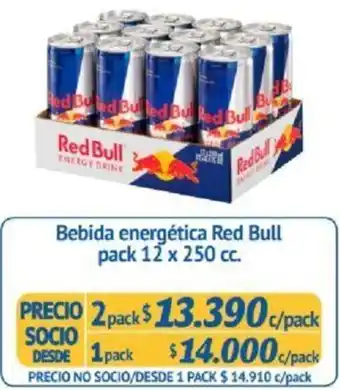 Bebida Energética Red Bull 1 Pack x 250cc