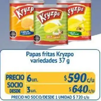 Alvi Papas Fritas Kryzpo 3un x 37g oferta