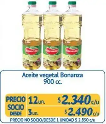 Alvi Aceite Vegetal Bonanza 3un x 900cc oferta