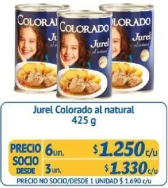 Alvi Jurel Colorado Al Natural 3un x 425g oferta
