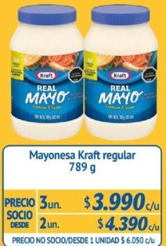 Alvi Mayonesa Kraft Regular 2un x 789g oferta