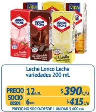 Alvi Leche Lonco Leche 6un x 200ml oferta