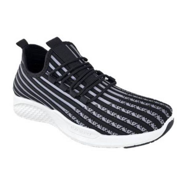 Linio Zapatillas deportivas running negro rayas gris 3204 oferta