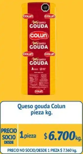 Alvi Queso Gouda Colun Pieza oferta