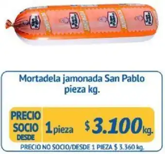 Alvi Mortadela Jamonada San Pablo Pieza 1 Pieza oferta