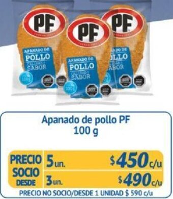 Alvi Apanado de Pollo PF 3un x 100g oferta