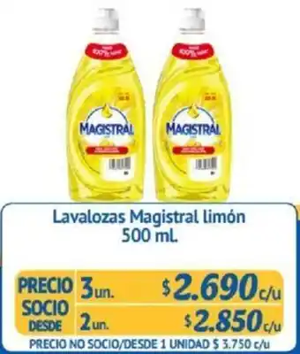 Alvi Lavalozas Magistral Limón 2un x 500ml oferta