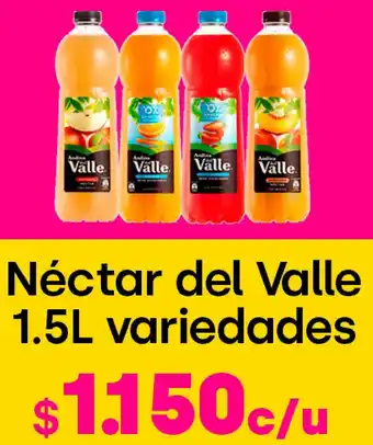 Jumbo Néctar del Valle 1,5L oferta