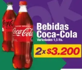OK Market Bebidas Coca-Cola 2x1,5L oferta
