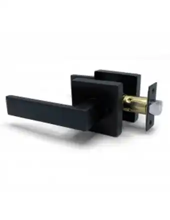 Dap Ducasse Cerradura tubular 1803 manilla simple paso negra oferta
