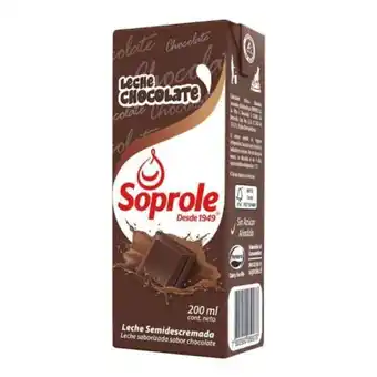 Supermercado El Trébol Leche soprole chocolate 200 ml oferta