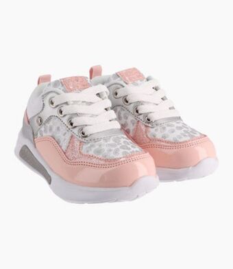 Limonada Zapatilla bebé con luces rosado oferta