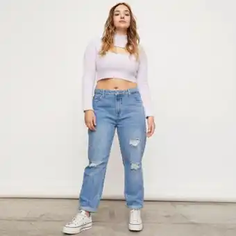 Falabella Sybilla jeans mom tiro alto mujer oferta