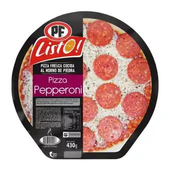 Supermercado El Trébol Pizza pepperoni refrigerada pf 430 gr oferta