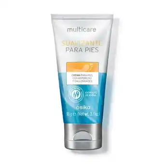 Crema suavizante para pies multicare