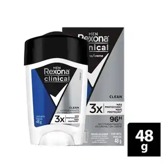 Supermercado El Trébol Rexona clinical hombre 48 gr oferta
