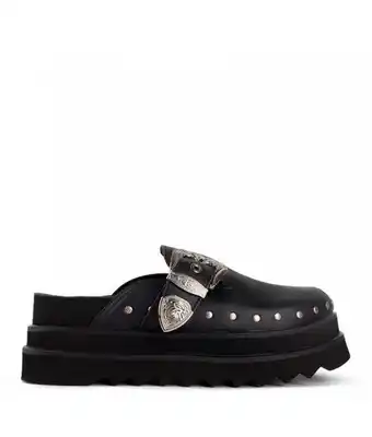 C Moran Zuecos mujer 9002 cuero oferta