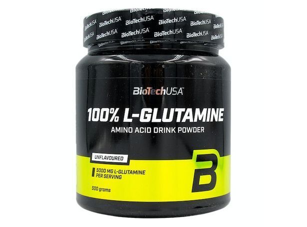 Ripley 100% l-glutamine biotechusa - 500gr oferta